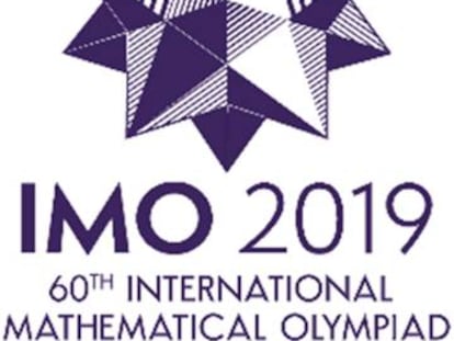 Cartel de la Olimpiada Matemática Internacional.