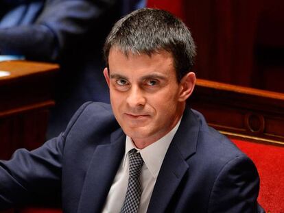 Manuel Valls en 2014, reci&eacute;n nombrado primer ministro del gobierno socialista