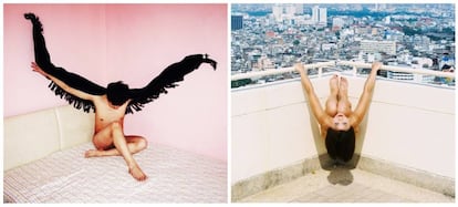 Fotografías de Ren Hang cuyo estilo la crítica comparó con el de Terry Richardson.