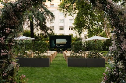 Cine de verano en el Rosewood Villa Magna. Foto cedida.