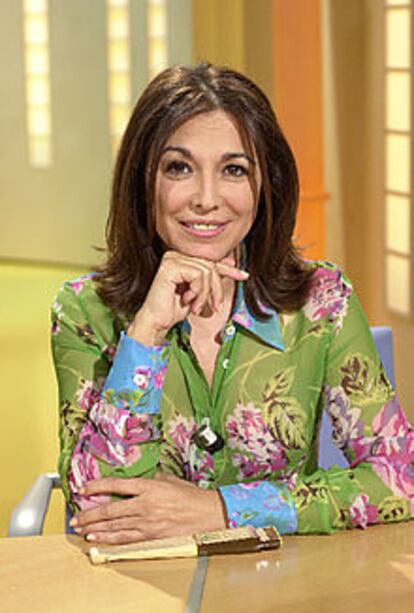 Isabel Gemio, el lunes pasado en el plató del magacine <b></b><i>De buena mañana.</i>