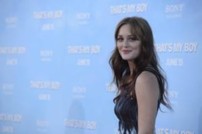 La actriz estadounidense Leighton Meester. EFE/Archivo