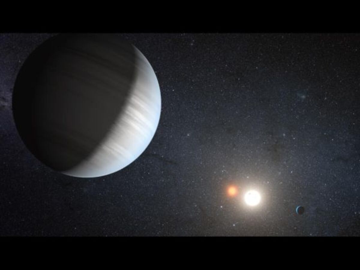 Descubierto un sistema de dos estrellas con dos planetas en órbita |  Sociedad | EL PAÍS