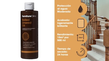 óleo de linhaça para impermeabilização de madeira