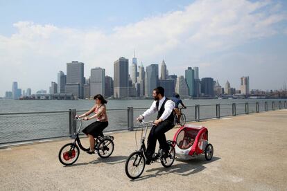 Manhattan visto desde Brooklyn.