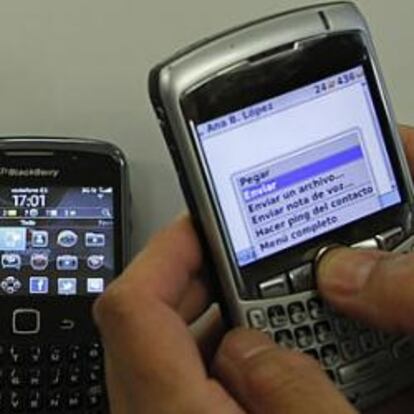 Terminales de Blackberry