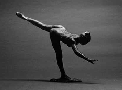 <i>Danseuse, position de quatrième devant sur la jambe,</i> una de las obras de Degas que se expone en Madrid.