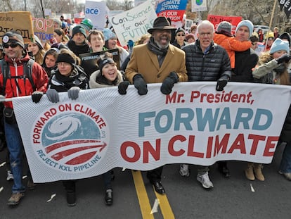 Manifestacion crisis climatica
