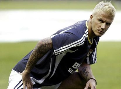 El jugador David Beckham