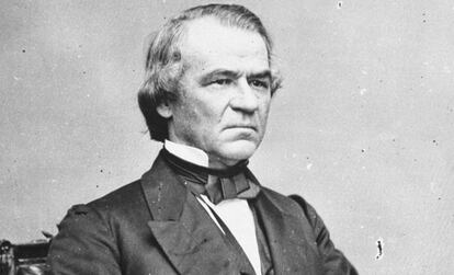 Andrew Johnson, ocupó el cargo de presidente entre 1865 y 1869.