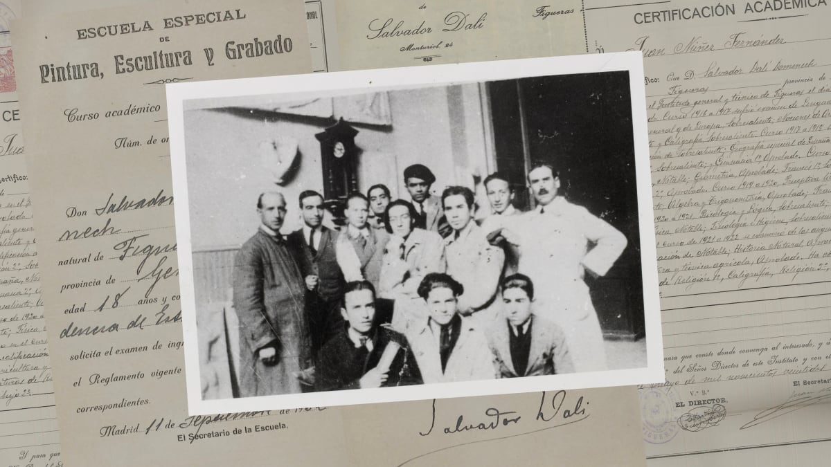 Salvador Dalí at art school: A wayward and insolent student expelled for life