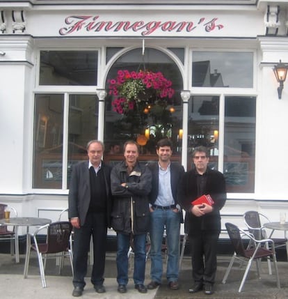 La Orden del Finnegans en 2008. Dalkey. Irlanda