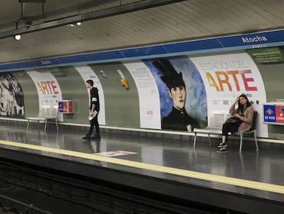 Imagen de la estación de Atocha, el pasado mayo. 
