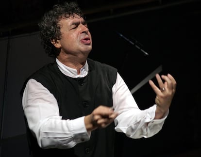 El director de orquesta Semyon Bychkov, en Madrid.