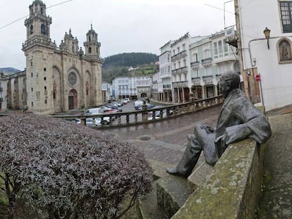 Plaza de la Catedral de Mondoñedo.