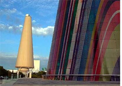 Las chimeneas de la Expo.
