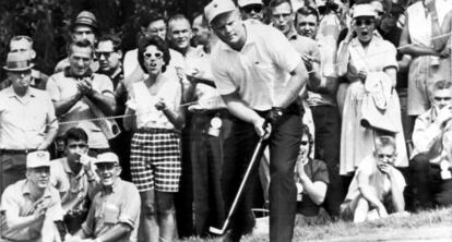 Jack Nicklaus, en la World Series de Golf en 1962.