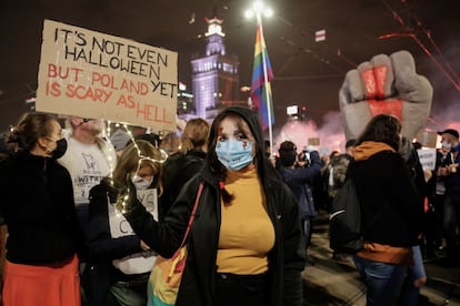 Protestas en Polonia tras la reforma de la ley del aborto