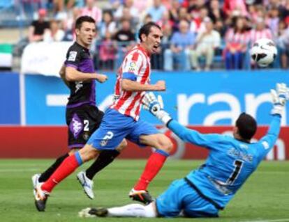 Godín marca el primer gol del Atlético