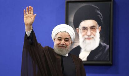 El presidente iran&iacute;, Hassan Rouhani.