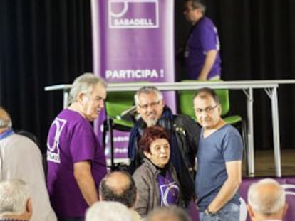 Mitin de Podemos en Sabadell.