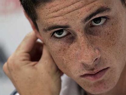 Fernando Torres, durante el Mundial de Alemania.