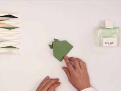 Los talleres del espacio LOEWE SOLO Origami en Casadecor te invitan a descubrir esta técnica de orígenes milenarios