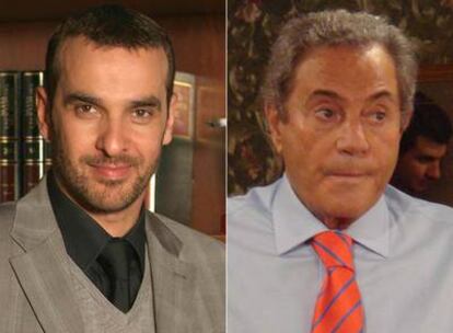 De izquierda a derecha, Luis Merlo y Arturo Fernández.