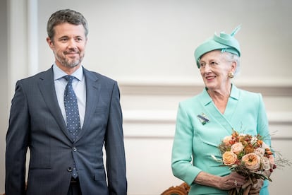 Crown Prince Frederik and Queen Margrethe II