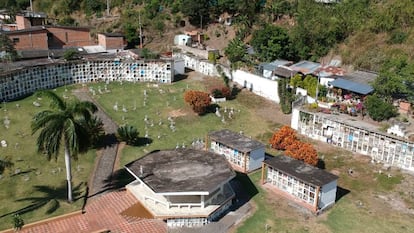 Vista del cementerio de Dabeiba.