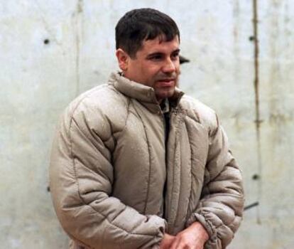 Joaquín 'El Chapo' Guzmán en la prisión de Puente Grande en 1993