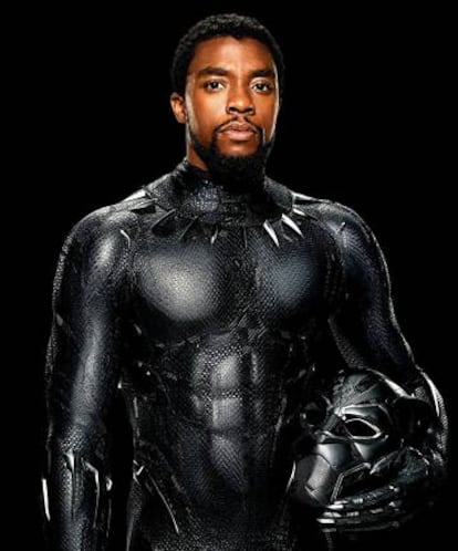 Chadwick Boseman en 'Black Panther'.