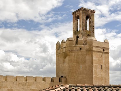 La alcazaba árabe de Badajoz.