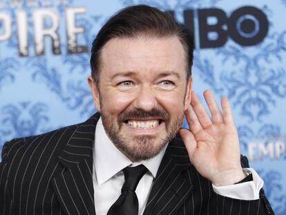 El actor británico Ricky Gervais, en Nueva York el pasado septiembre.