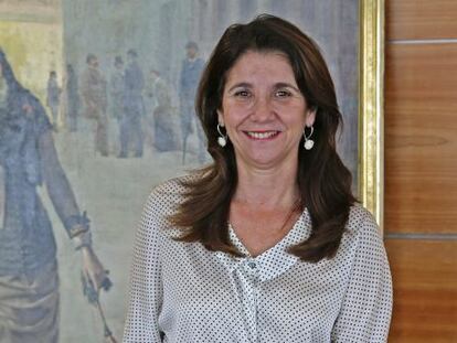 La presidenta de Loterías, Inmaculada García.