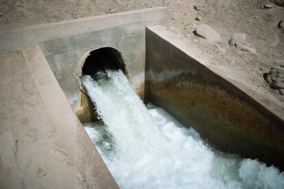 Los equipos de académicos, ingenieros y trabajadores que trabajan en la restauración del ecosistema le llaman "entregas" a las descargas de agua. Las reciben gracias a derechos de agua que las ONG han obtenido como lo hacen sus vecinos agricultores: comprándolas.