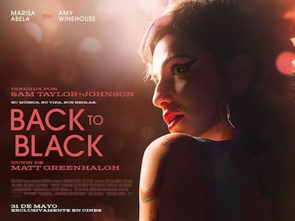 Cartel oficial de la película 'Back to Black'