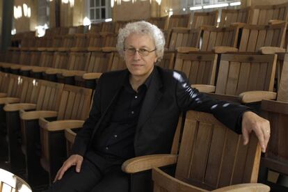 Bernard Foccroulle en el Théâtre de l'Archevêché, el escenario al aire libre en que se inaugura esta noche el Festival de Aix-en-Provence.