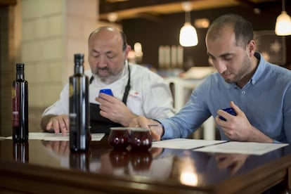 Curso de cata en el Olearum de Cazorla.