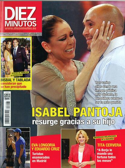 Portada de la revista '10 minutos'