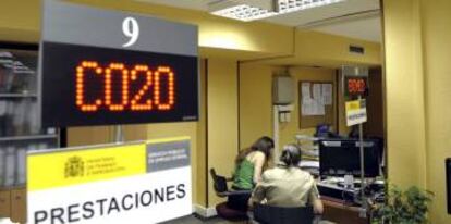 Imagen de una oficina pública de empleo.