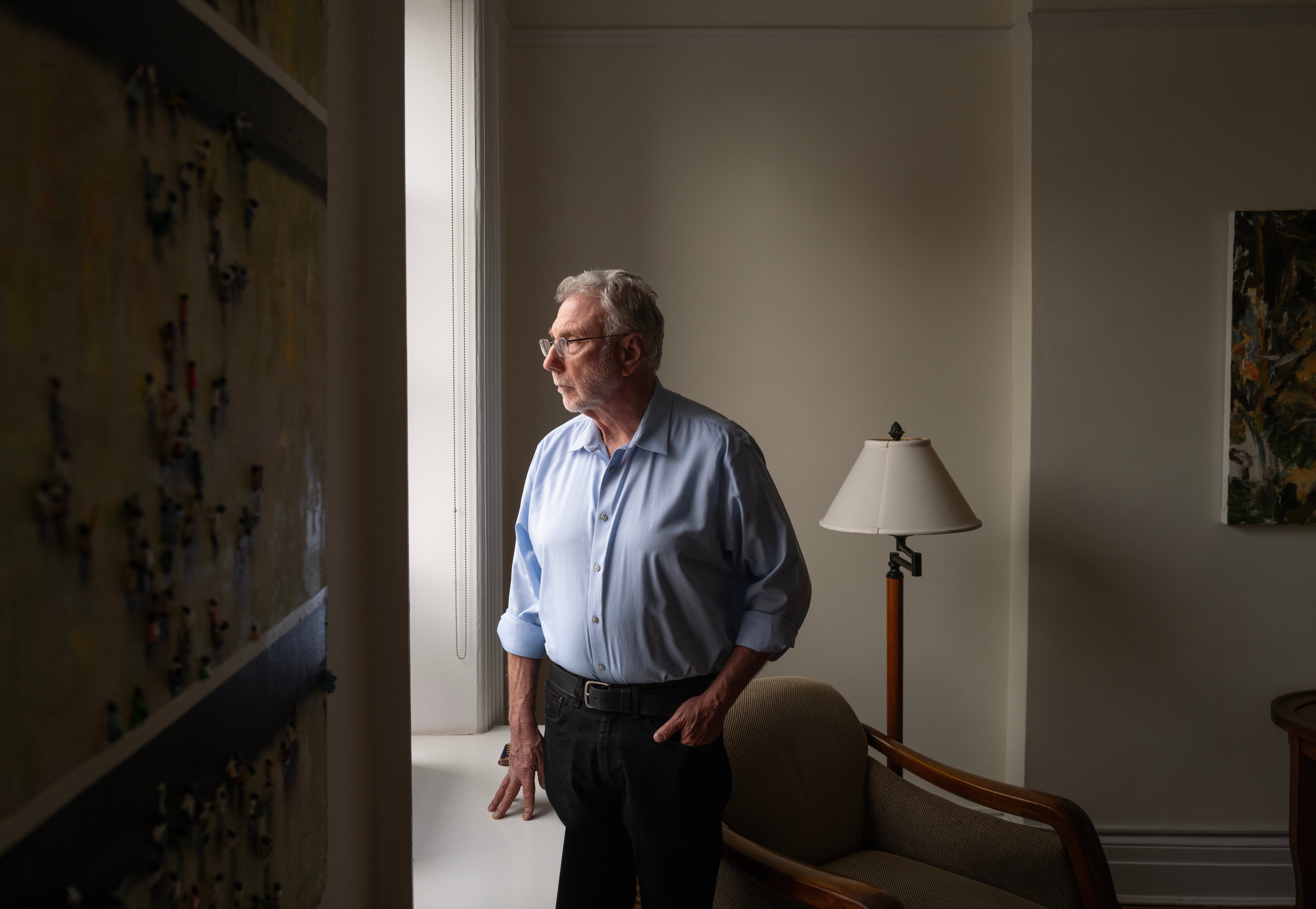 Martin Baron, premio Ortega y Gasset 2026, en su casa de Nueva York, el pasado 28 de abril.