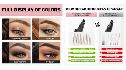 This eyebrow marker leaves a professional finish from home in just three minutes.