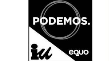 The new Unidos Podemos logo.