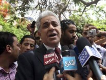 El izquierdista Hamdin Sabahi, líder de la opositora Corriente Popular, en El Cairo (Egipto). EFE/Archivo