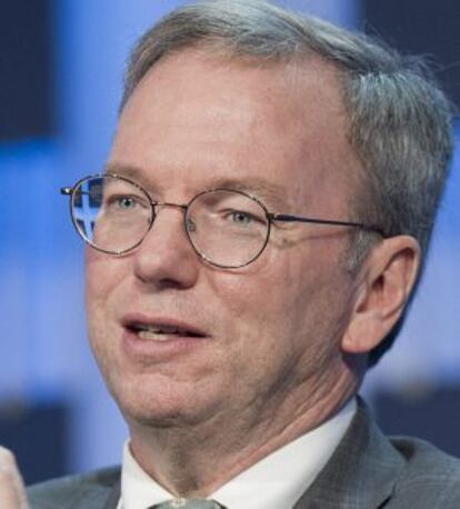 Eric Schmidt, presidente ejecutivo de Google.