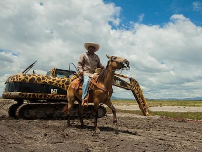 Los ejidatarios denuncian el inicio de las obras en sus terrenos