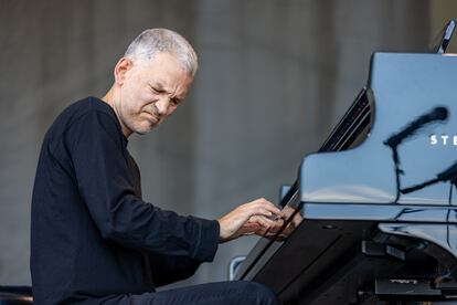 Brad Mehldau en una actuación en el Newport Jazz Festival, el 6 de agosto de 2023.