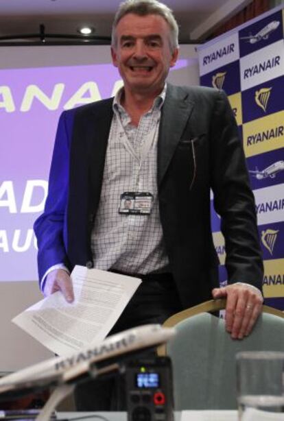 El presidente de Ryanair, Michael O'Leary.