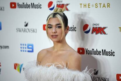 La cantante británica Dua Lipa.